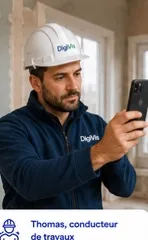 Thomas, conducteur de travaux